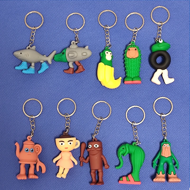 Italian Brainrot Tung Sahur Figure Toy Tralalero Tralala Figures Bombardino Crocodilo Shimpanzini Bananini Model Decor Doll Gift