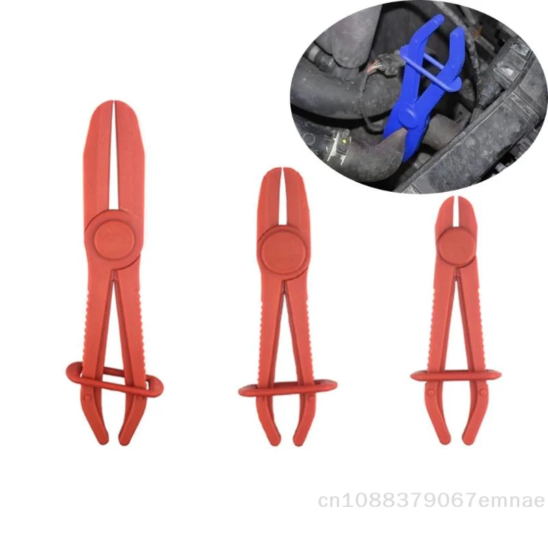 

[ZYAS]1/3Pcs Brake Fuel Water Line Clamp Plier Hands Free Tool Nylon Hose Clamp Tool Set Car Repair Tools Hose Pliers