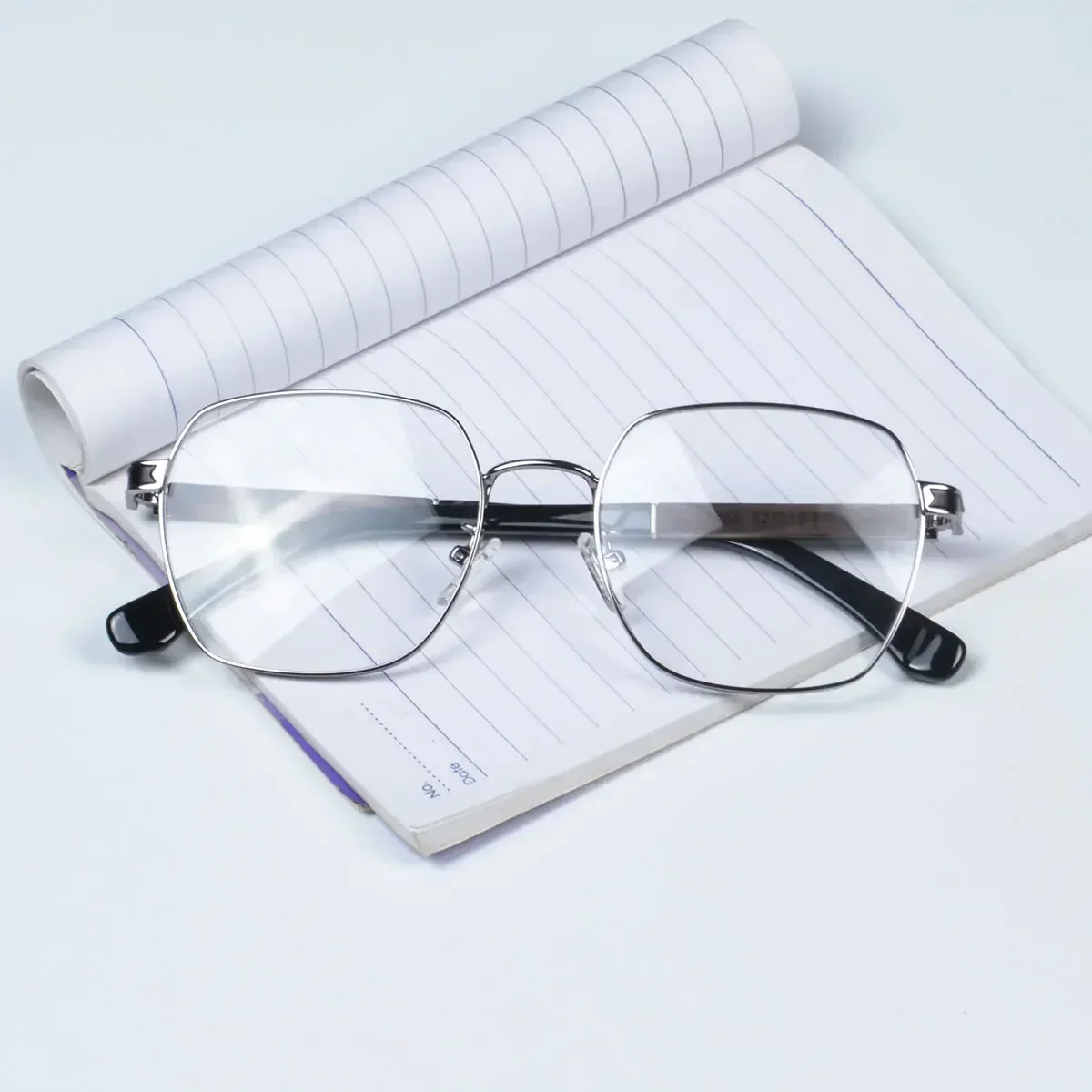 SHINU Mens Wooden Temple Progressive Multifocal Glasses Custom Rx Prescription for Myopia & Presbyopia Near Far View