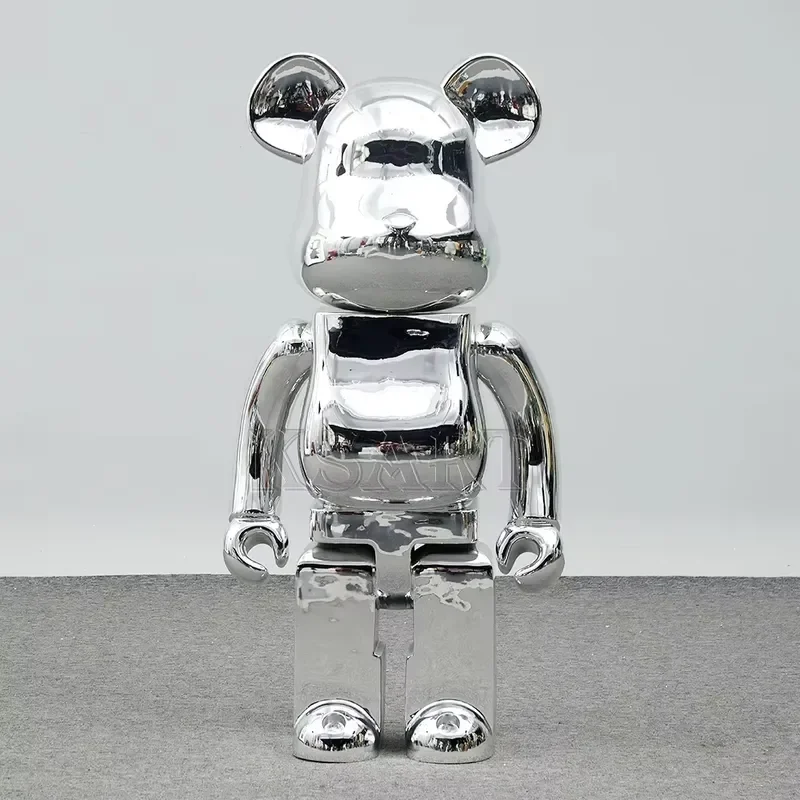 Novatech Global Custom Resin Cartoon Bear Statue Sculpture Decorative Mold for Building Blocks Visual Goods Collection Gift