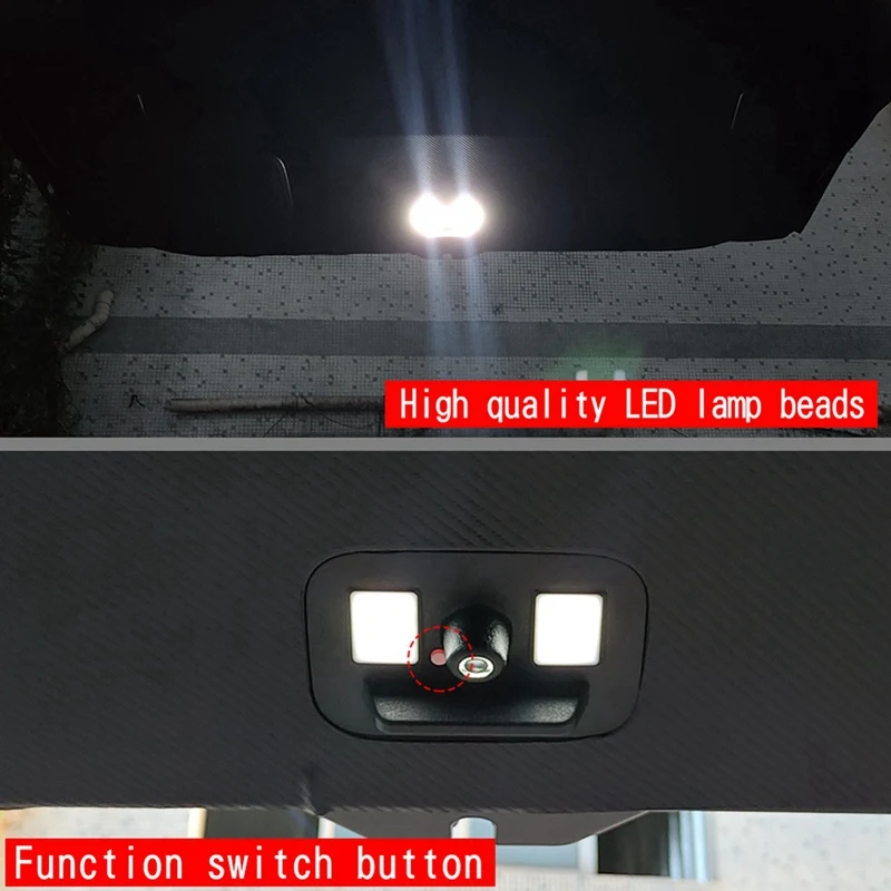 Car Rear Trunk Lighting Light Warning Light For Toyota ALPHARD/VELLFIRE 30 Series 2015-2023 Projector Lamp