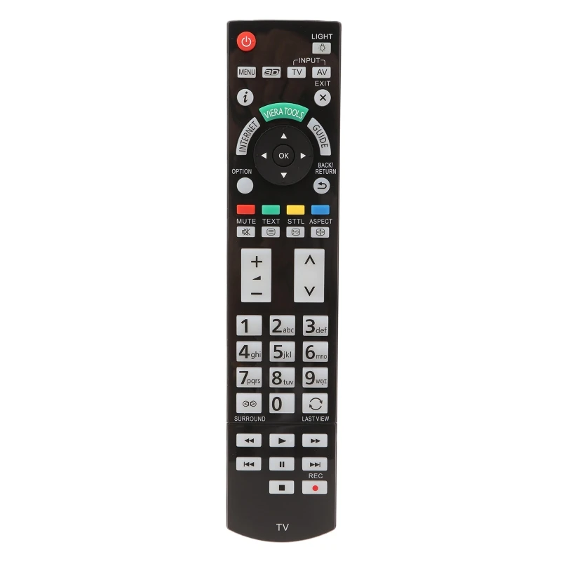 N2QAYB000715 Universal Remote Skin Friendly for PanasonicTX-L42ETW50 TX-P50VT50B