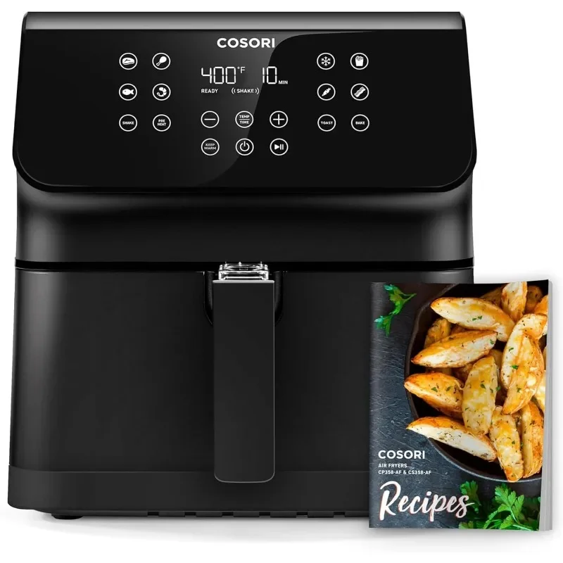 COSORI Pro II Air Fryer Oven Combo, 5.8QT Large Airfryer that Toast, Bake, 12-IN-1 Customizable Functions