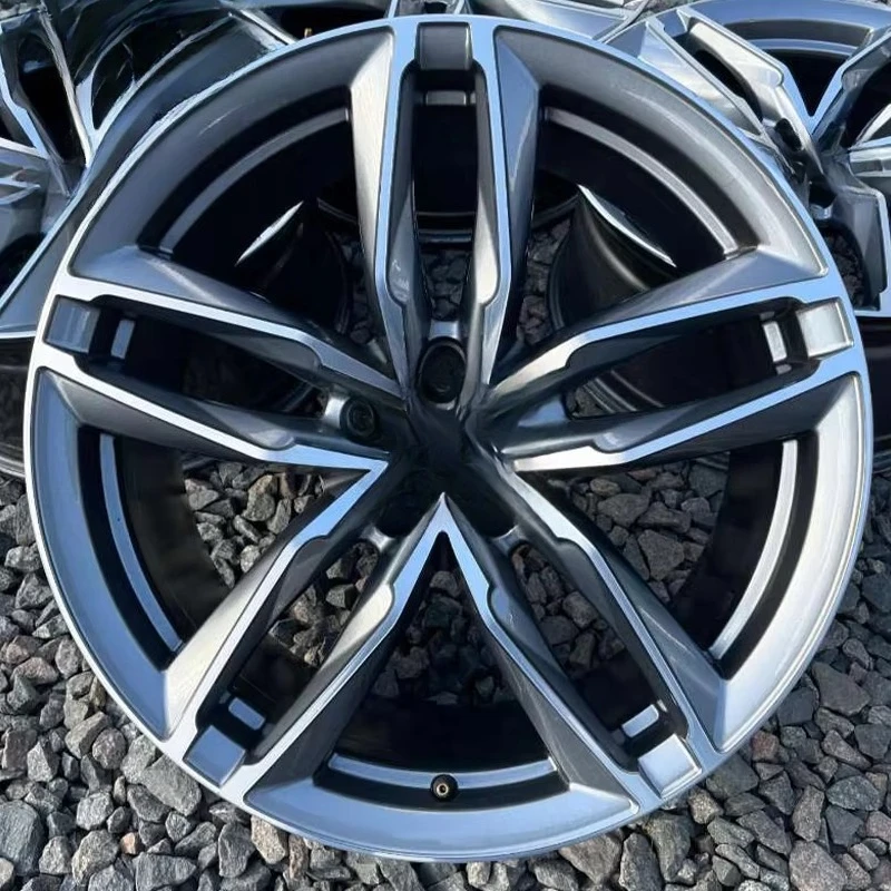 

forged one-piece wheels 19-inch black wheels, alloy T6061 wheels 5X112 5X108 5X114.3 5X120 wheels 40mm-30mm five-piece set,
