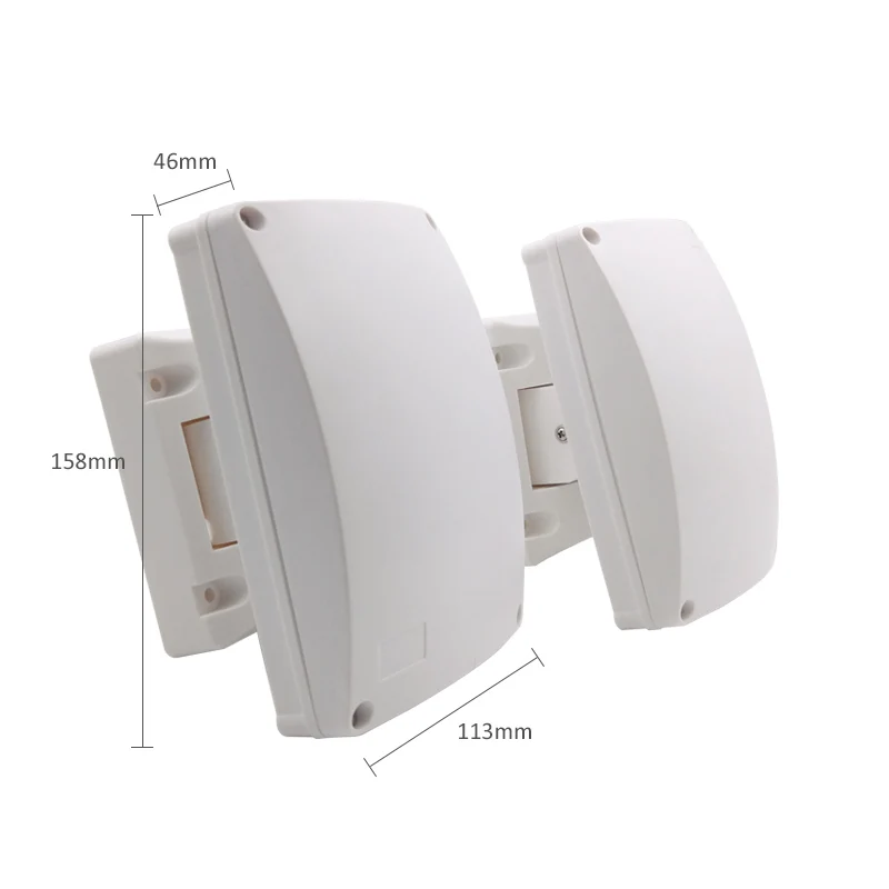 

MCB-150 Outdoor Beam Detector Alarm Sensor 150 Meter Detection Coverage Pet Immune for House Factory Security Protection