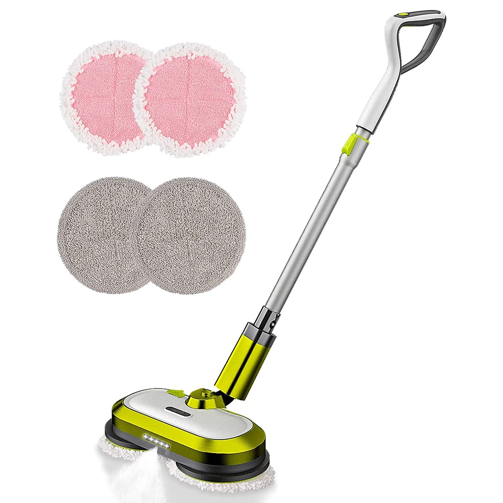 Waxing Pads Cleaning Pads Hardwood Floor 2PCS Cleaning Pads Cordless Electric Mop For VMAI G700 & P700 Microfiber