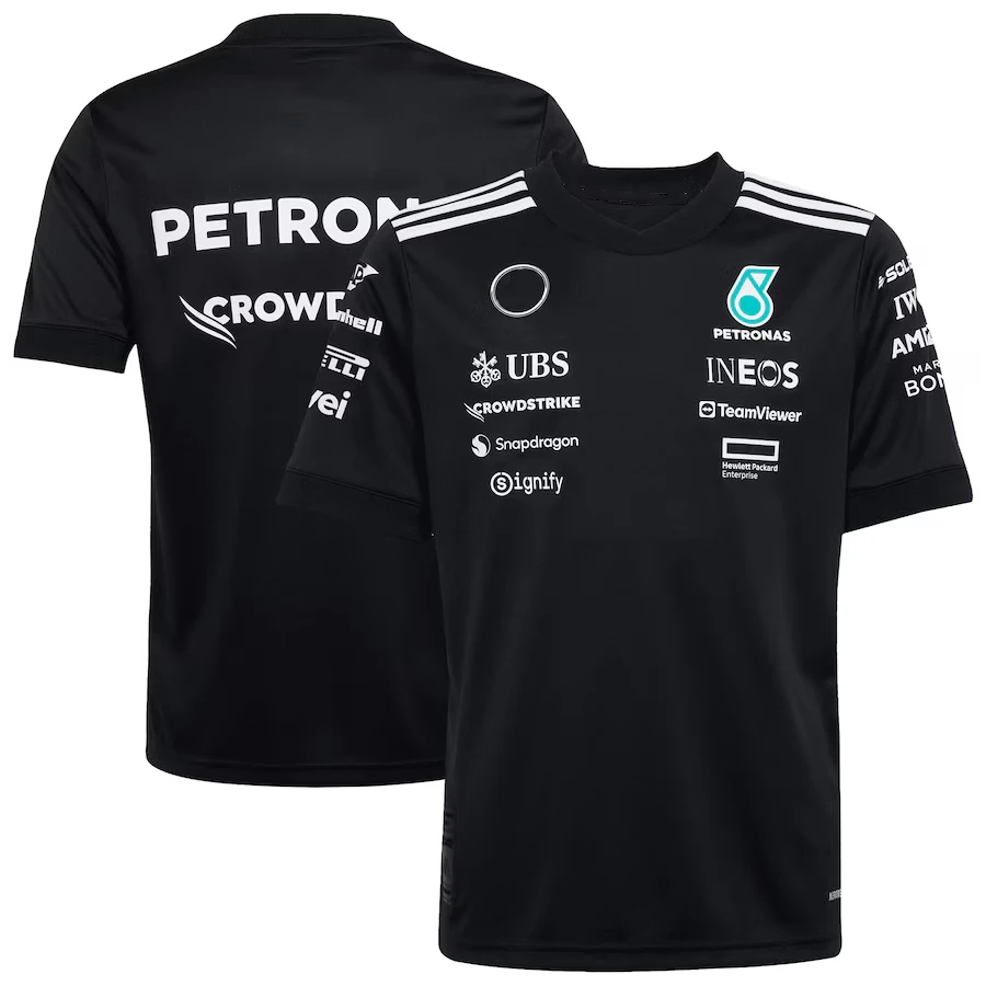 

F1 racing short sleeve T-shirt Ine OS co-branded men's and women's outdoor motorcycle riding clothes 3D printed breathable top