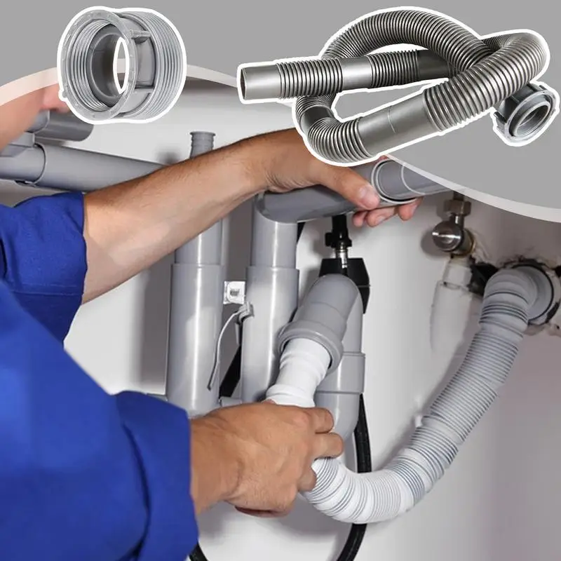 

Ванная комната, кухонная раковина, сифон, слив для отходов, гибкая труба, шланг, домашняя выдвижная дренажная трубка и устойчивая к ожогам сливная труба для раковины