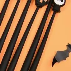 

5/10/15/20 Pcs Cartoon Halloween Gel Pen Cute Pumpkin Bat Ghost Shape Neutral Pen School Office Supplies Student Stationery Gift