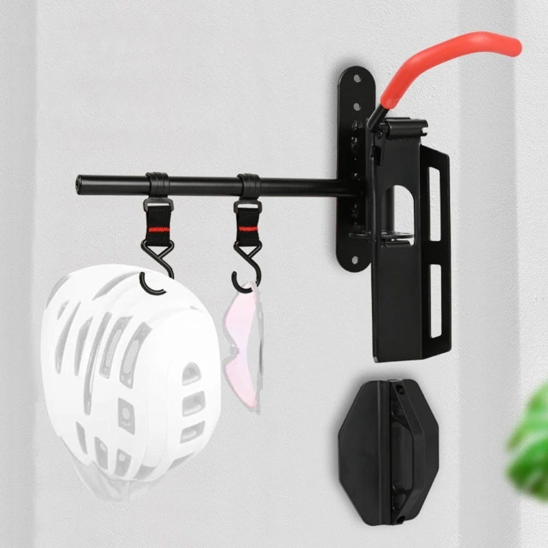 Mountain Bike Rack Stand Metal Storage Hanger Road Bike Storage Fixed Hanging Hook Bike Stand Wall Mount Bicycles Holder