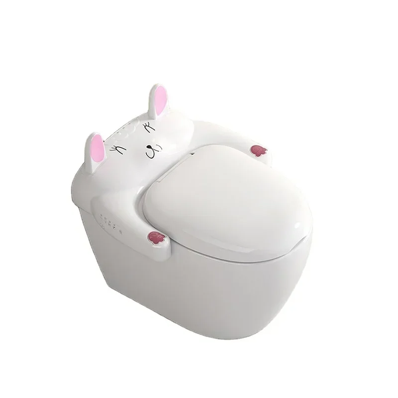 Hot Selling Intelligent Cartoon shape Kindergarten Child ceramic Kids Baby Smart Bidet Toilet
