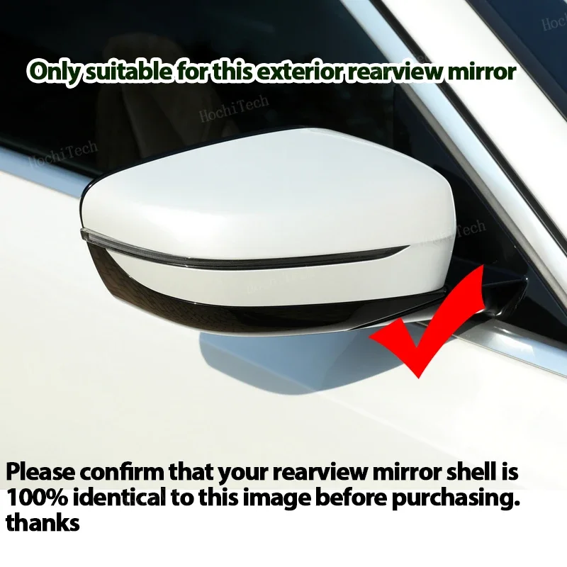 4pcs Rear View Side Case Trim M Style Car Rearview Mirror Caps for BMW G20 G21 G28 G11 G12 G14 G15 G16 G30 G31 G38 G22 LHD only