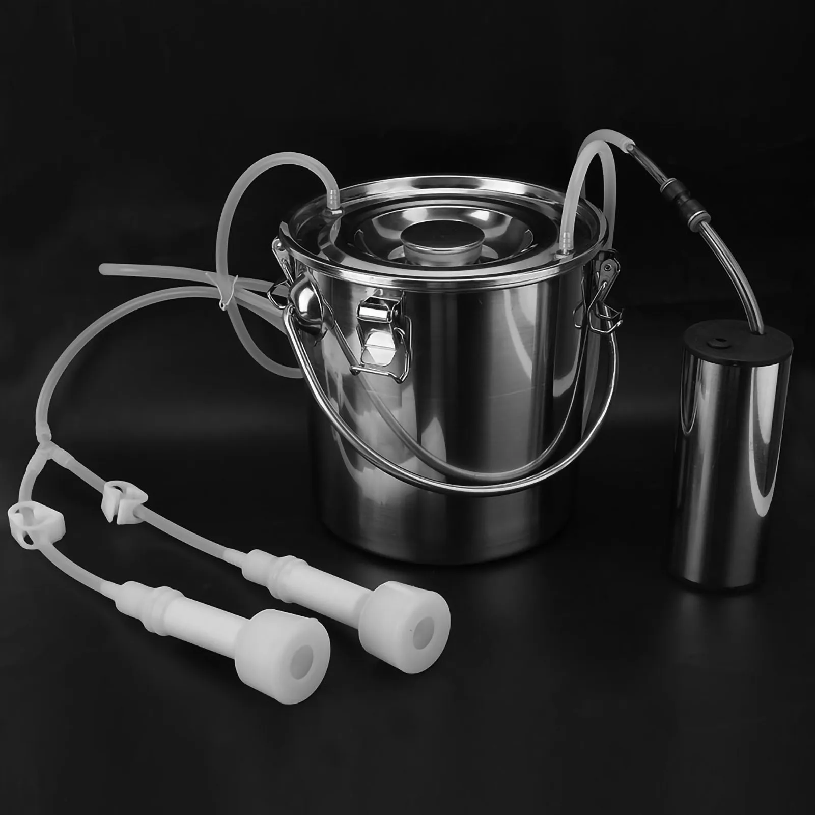 5L الماعز الأغنام البقرة حلب عدة المحمولة آلة الحلب الكهربائية