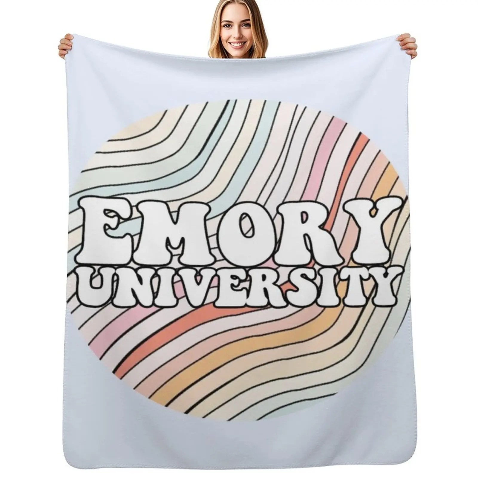 Emory Retro Throw Blanket Quilt Softest Bed Fashionable wednesday Blankets