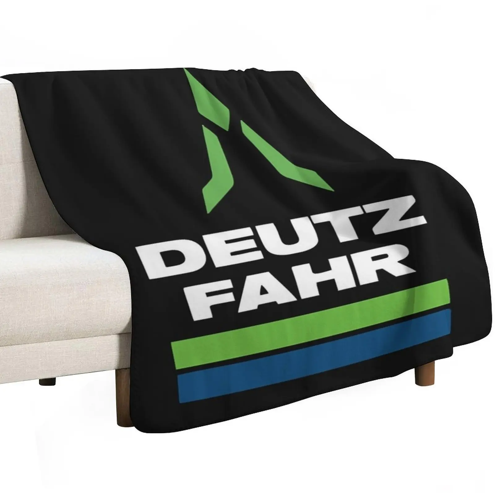Best seller deutz fahr logo merchandise essential Throw Blanket Luxury Designers Loose Sofa Retros Bed covers Blankets