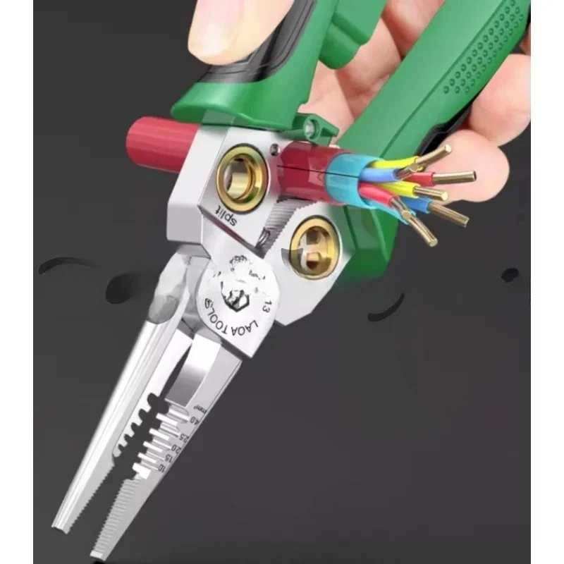 

Test 8 in 1 Multifunctional Stripping Machine Stripping Machine Pressing Machine Cable Cutting Tension and Pressure Electrician