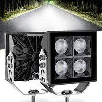 NAOEVO 4 Inch Car High Bridges Search Light Spotlight LED Bulbs 12V 24V 4x4 Offroad For Motorcycles Truck Car Boat Fog Light