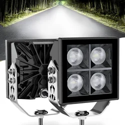 NAOEVO 4 Inch Car High Bridges Search Light Spotlight LED Bulbs 12V 24V 4x4 Offroad For Motorcycles Truck Car Boat Fog Light