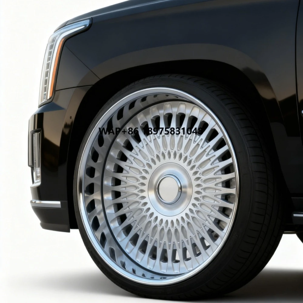 

2 Piece Forged Wheels 24 Inch 10-13J Rims Deep Dish Alloy Wheels