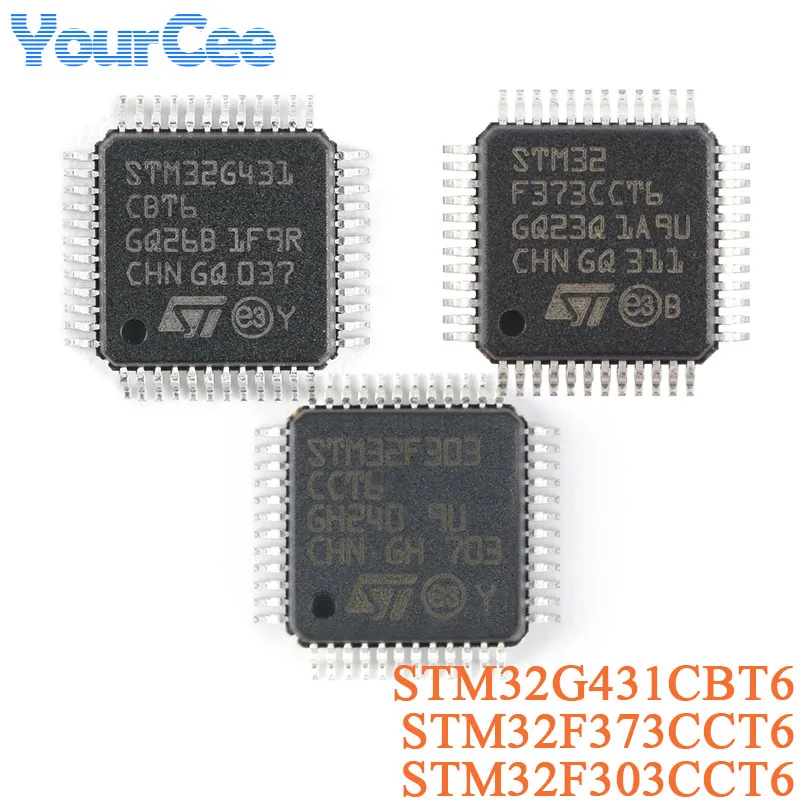 STM32G431CBT6 STM32F373CCT6 STM32F303CCT6 LQFP-48 ARM Cortex-M4 32-bit Microcontroller-MCU Chip