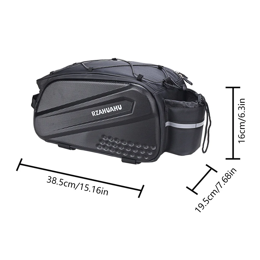 Waterproof Bicycle Saddle Bag Bike Rear Seat Bag 14L Large Capacity Cycling Tail Bag Pannier MTB Road Bike Luggage Carrier