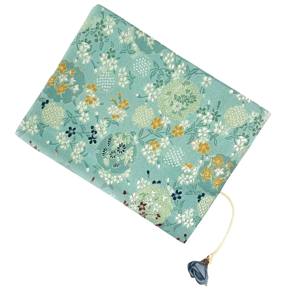 The Notebook Handmade Cloth Cover Textbook Sleeve Calendar Sleeves Green Covers Decorative Travel