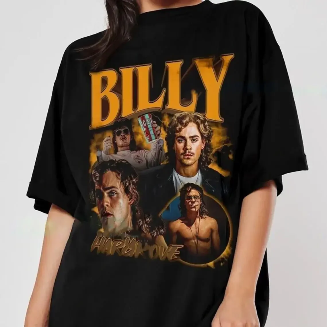 Billy Hargrove Shirt Dacre Montgomery Movie Vintage 90's Stranger Trending Tee TV Show T-Shirt Vintage Graphic Tee Sweatshirt