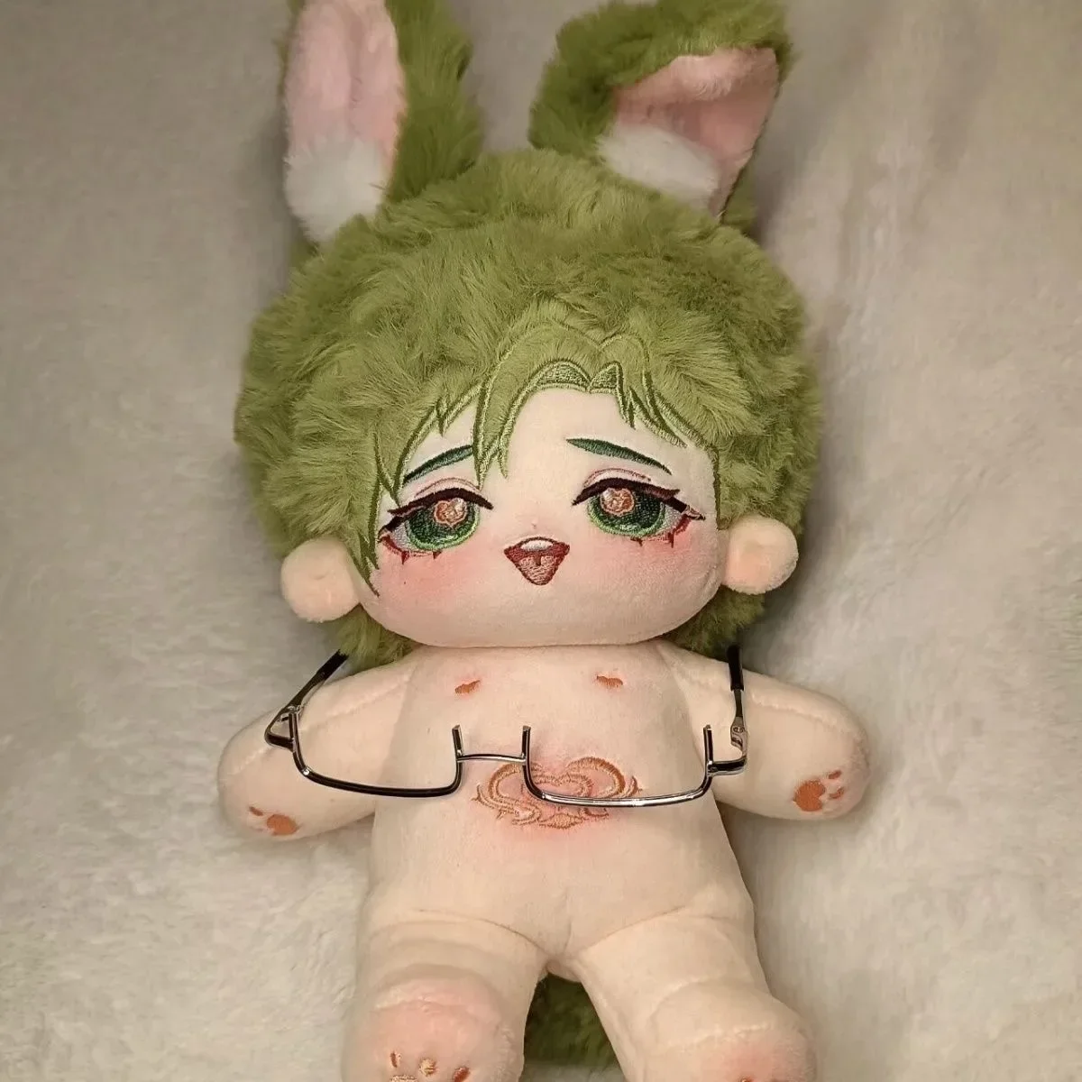 20 Cm Game Nu: Carnival Olivine Animal Ear BL TANBI Soft Plush Doll Body Dress Up Cotton Stuffed Toys Dolls Anime Birthday Gift