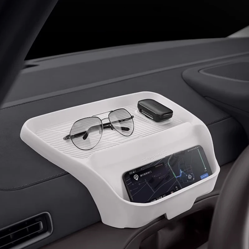 

For Lixiang MEGA 2025 2026 Dashboard Storage Box Silicone Decorative Products Mobile Phone Holder Automotive Accessories