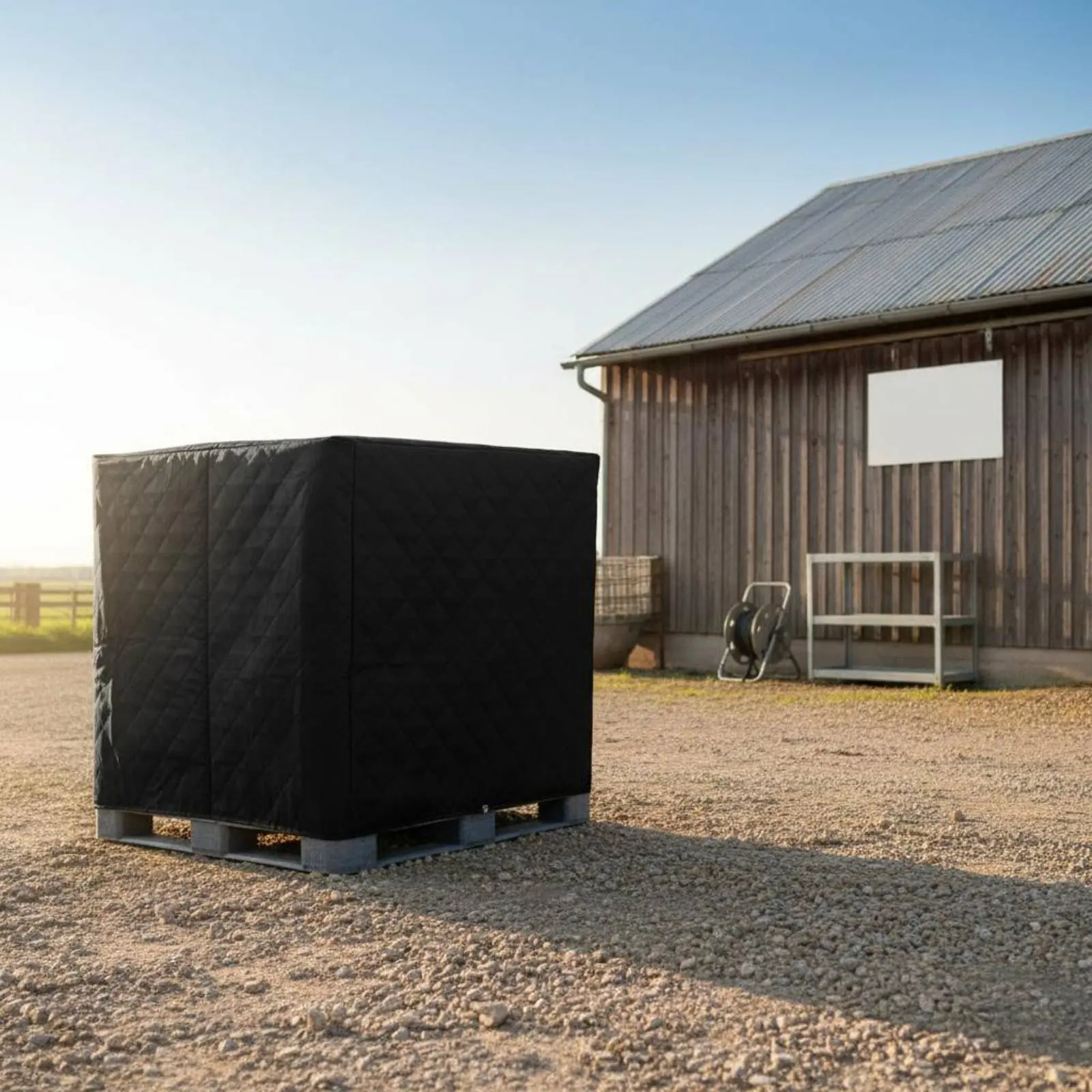 

IBC Water Container Cover Waterproof 1000L Container Cover Water Storage Protector Oxford Cloth Heavy Duty for Yard