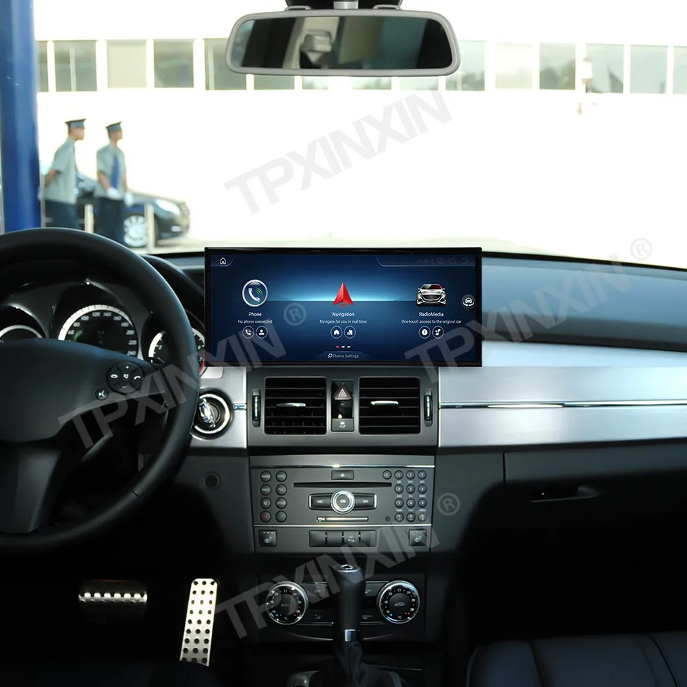 

15.8 Inch For Mercedes Benz GLK X204 2009-2012 HD Screen Qualcomm Car Radio CarPlay Android 14 GPS Multimedia Player Heat Unit