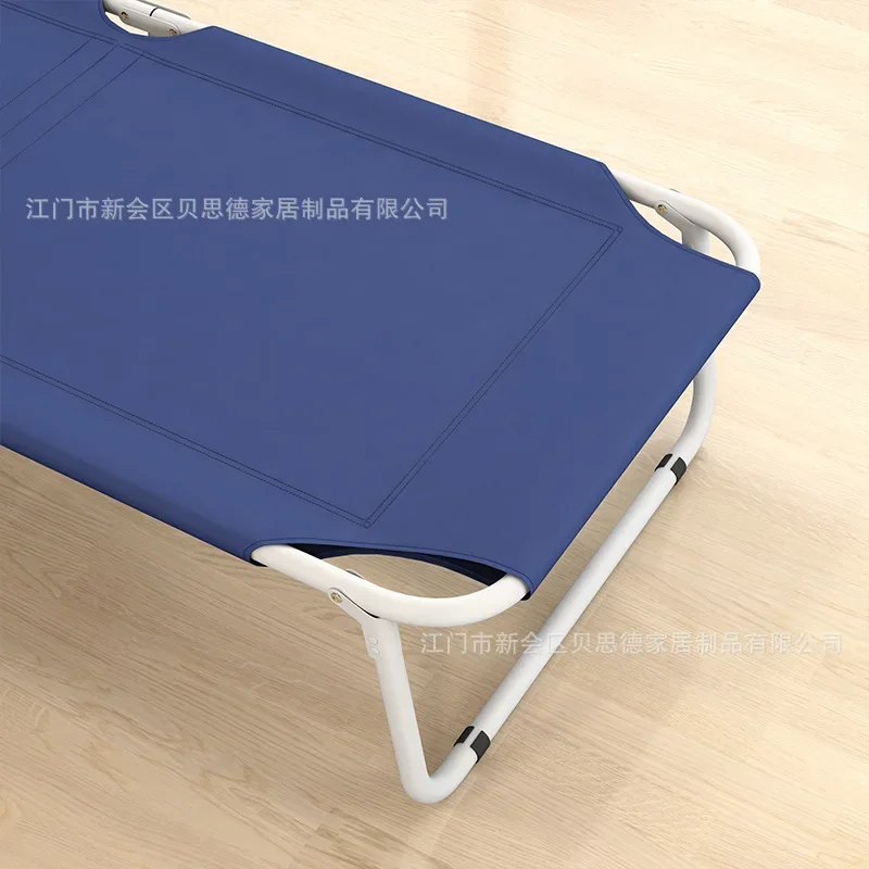Household Siesta Bed Portable Single Bed Double Canvas Escort Rollaway Office Siesta image 3