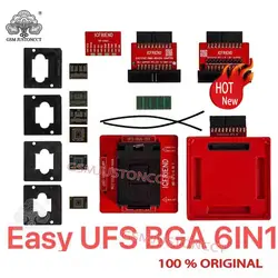 2026 The newest version IC friend ufs 6 in1 socket ufs 254,153,297(4.0) work with easy j-tag plus box