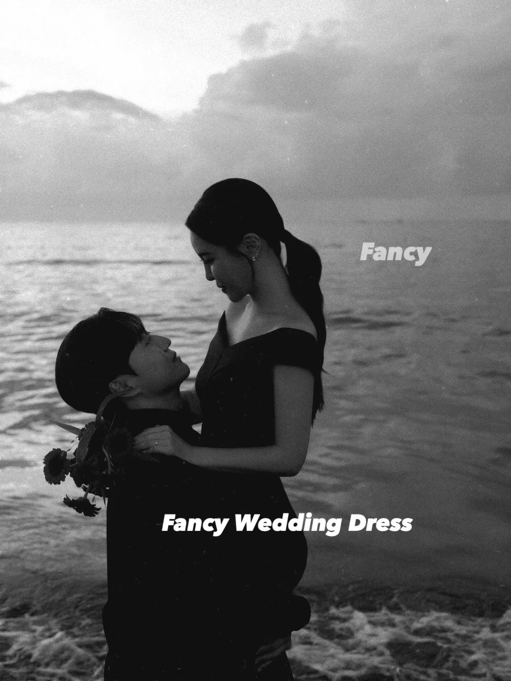 Fancy Simple Off Shoulder Wedding Dress A Line Elastic Satin Bridal Gown Floor Length Back Corset Beach Photo Shoot Dresses