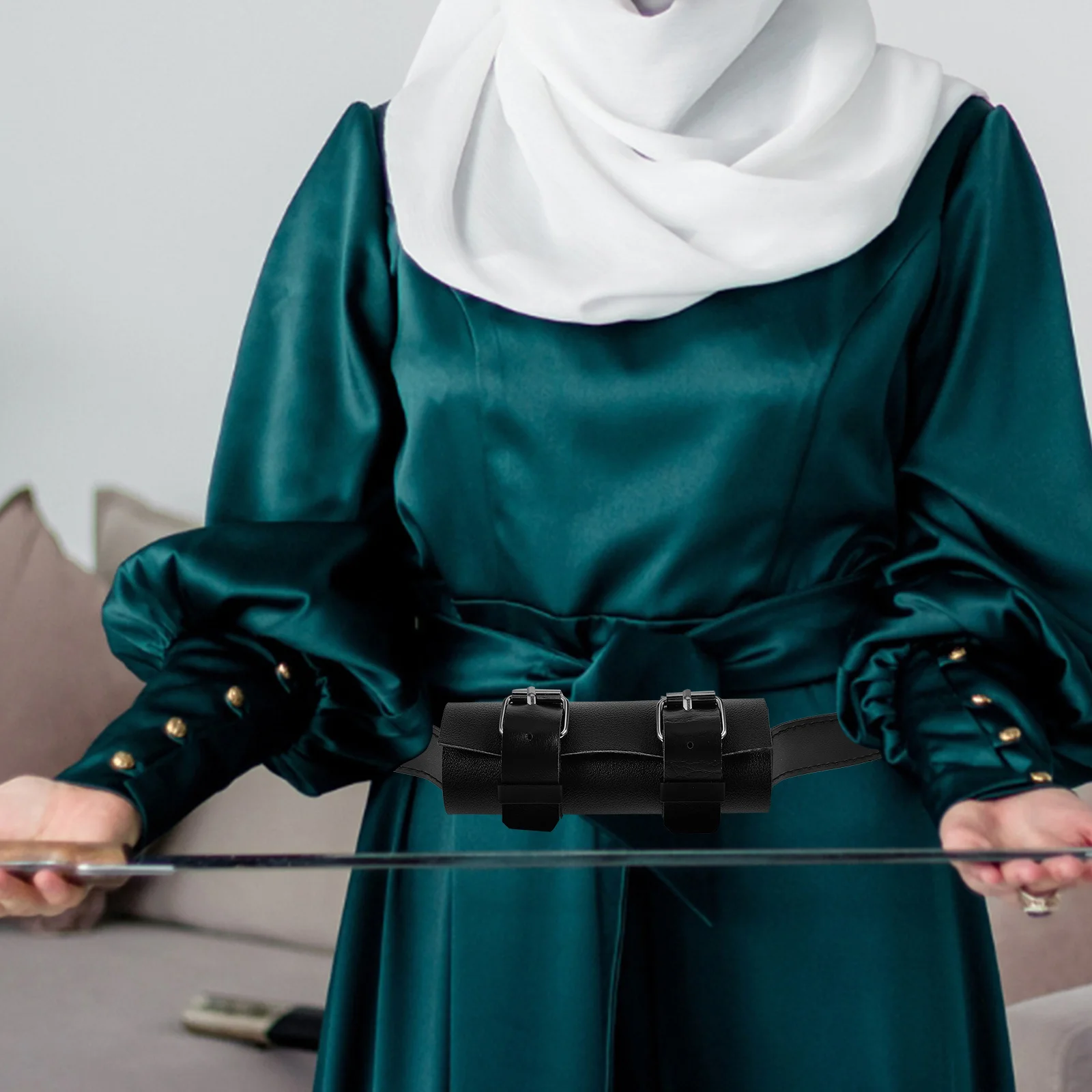 

Holder Adjustable Carrying For Storage Portable Frog Pu Sword Carrying Belt Durable Sword Belt