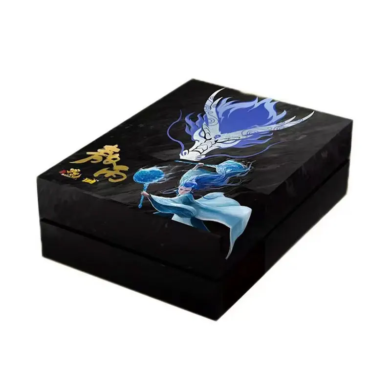 

Genuine KAYOU Ne Zha The Demon Childs NaoHai Movie Collection Card Mixed Yuan Treasure Box Ao Bing and Nezha Anime Card