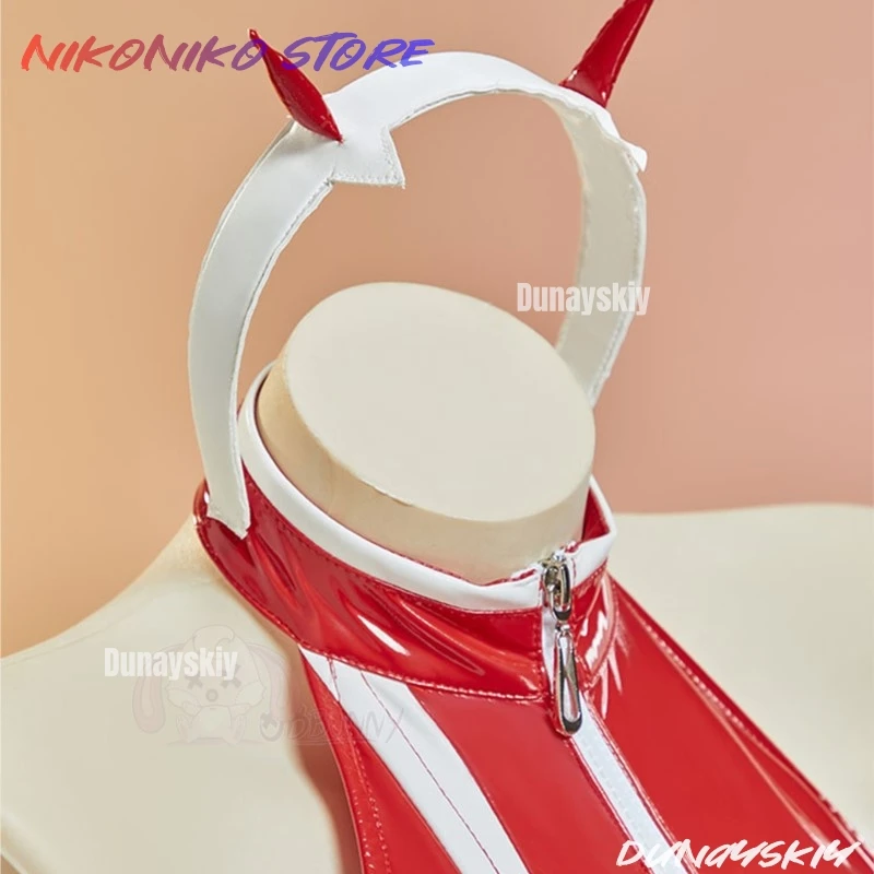 Two Red Leather Bodysuit Cosplay Costume Full Set Backless Teddies Baby Dress Porn Underwear Sexy Jumpsuit﻿