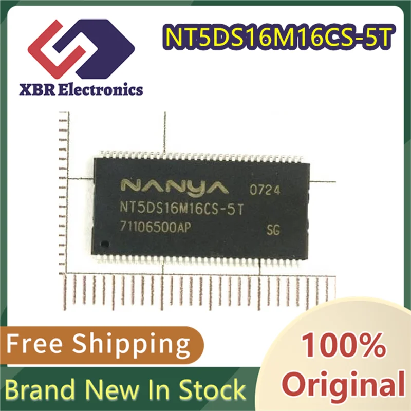 

(5/50 pieces) NT5DS16M16CS-5T NT5DS16M16 TSOP66 Original authentic memory chip spot electronics free shipping
