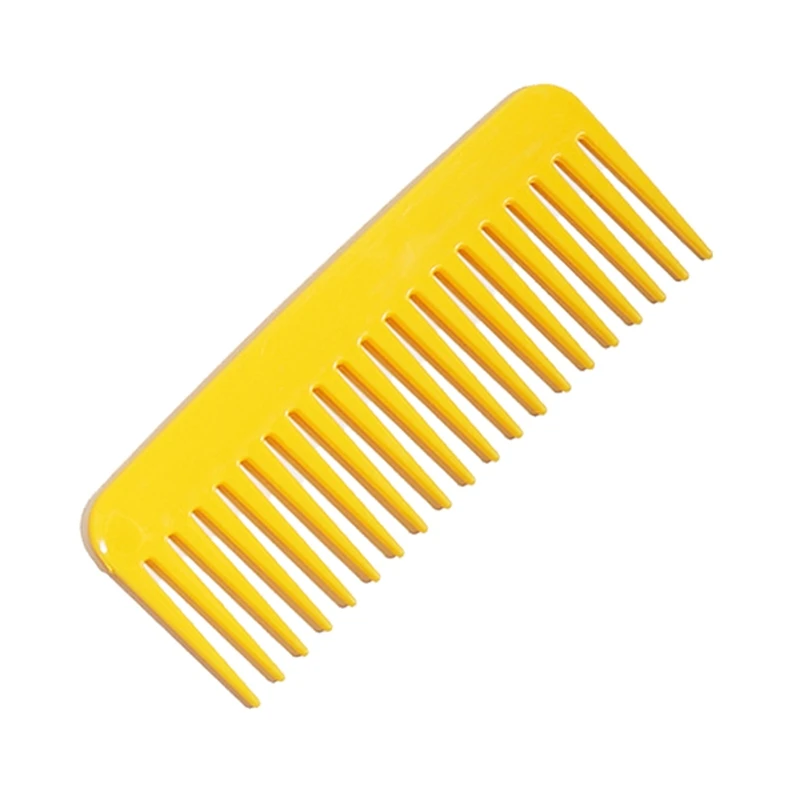 Wide Tooth Comb Anti Static No Handle Combs Thick Wavy Curly Hair for Women Men Dropshipping