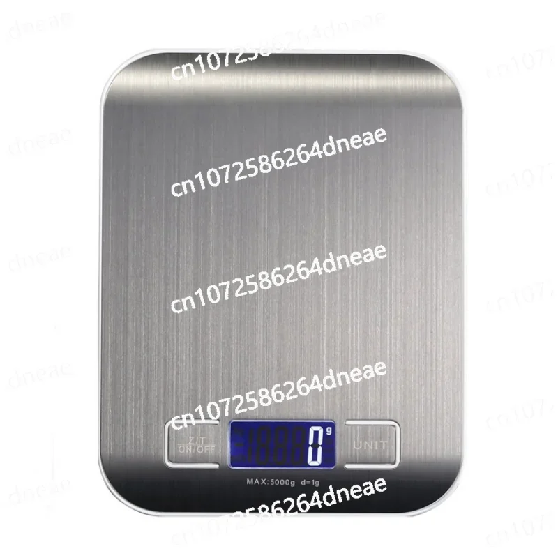 Household kitchen small electronic scale, baking scale, stainless steel  charging model