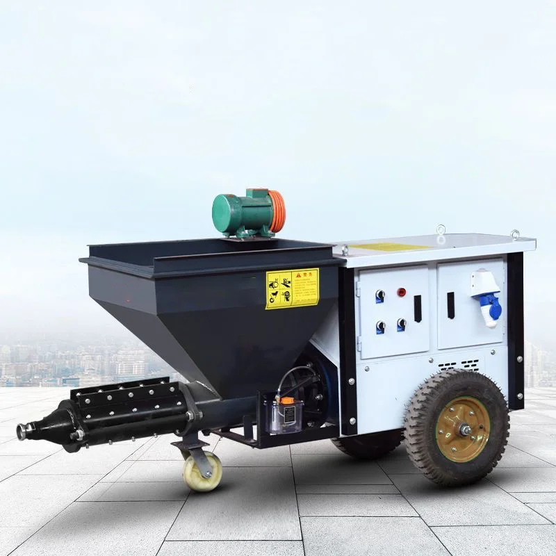 Diesel/Electric Mortar Spray Machinesmaquina De Churros Plastering and Mortar Spray Machine Mortar Spray Machines Iron Welding