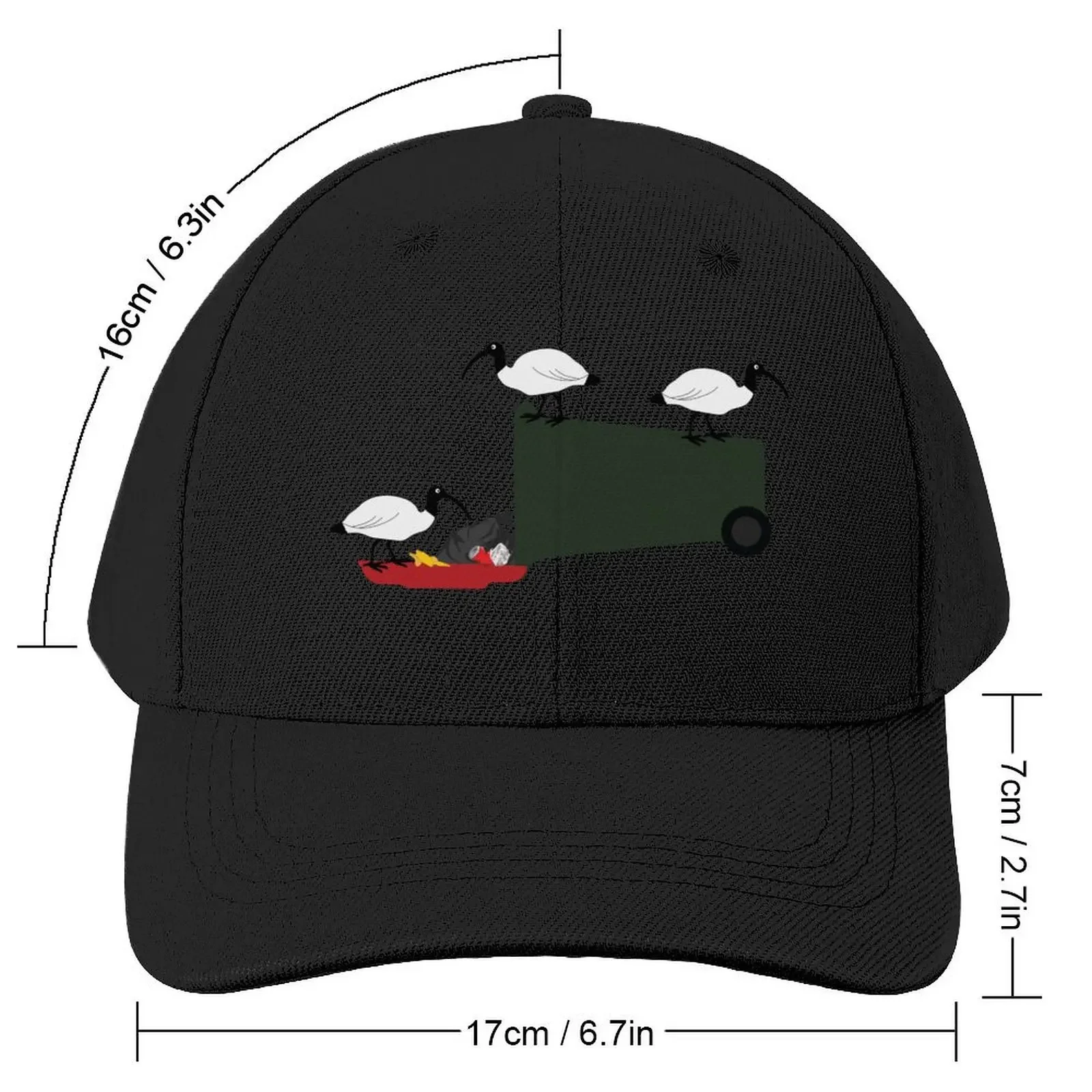 Bin Chickens Eating Lunch on Sea Blue Baseball Cap hard hat Kids Hat Beach Bag Baseball For Men Women's