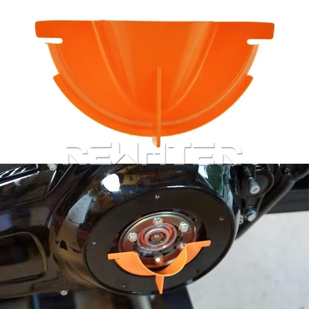 Motorrad Primäre Fall Öl Füll Trichter Öl Filter Abdeckung Trichter Set Für Harley Touring Dyna Sportster XL883 Softail Fat Boy FLHT