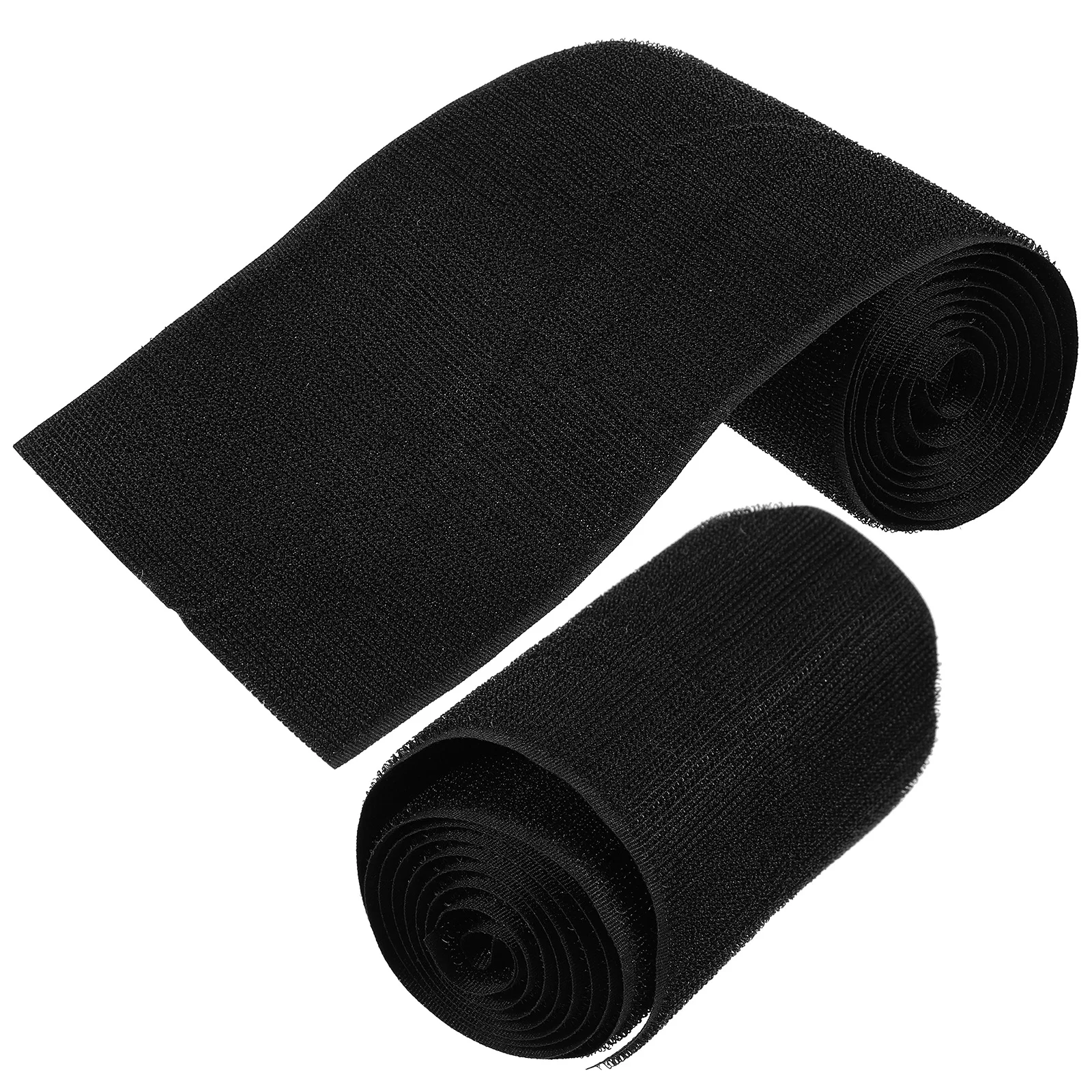 

2PCS Organizer Black 1M Reusable Carpet Cable Cover Floor Floor Cord Cover Protector Power Cord Hider