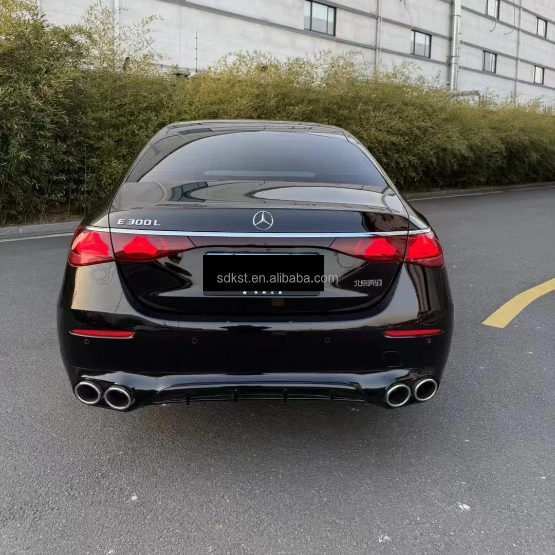 26style E53 Style Rear Diffuser Exhaust Pipe Bumper For Mercedes-Benz E-Class W214 AV EX 2024