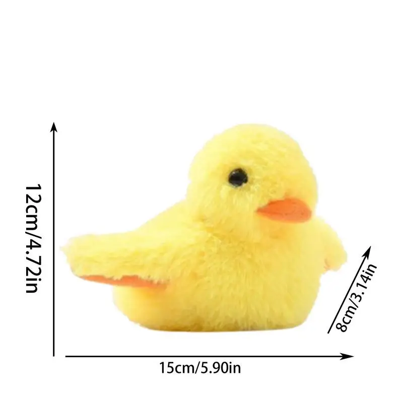 Flapping Duck Cat Toys Touch attivato Interactive Electric Bird Toys lavabile Cat peluche ricaricabile Kitten Exercise Toy