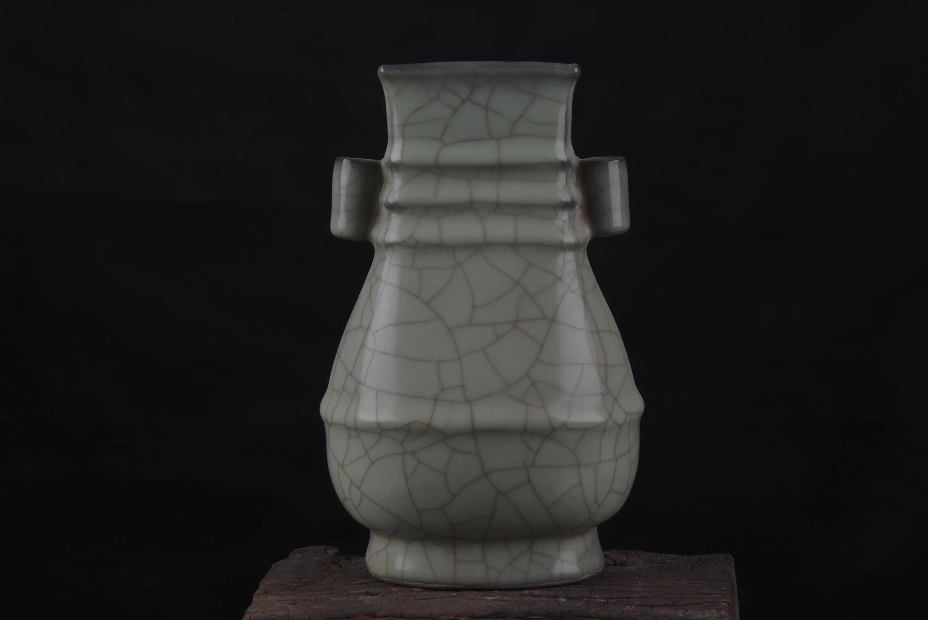 Rare Song Dyansty porcelain bottle of Ge Yao Vase, Hand-painted crafts,Free shipping