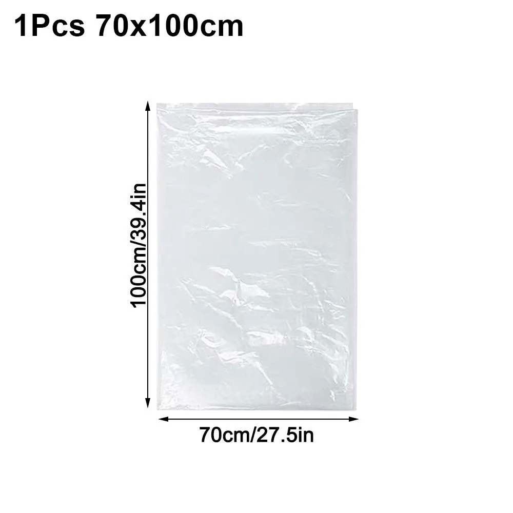 1Pcs Thickened Plastic Moving Bag S/M/L/XL/XXL Transparent Clothes Quilt Storage Bag Waterproof Dustproof Luggage Packing Bag