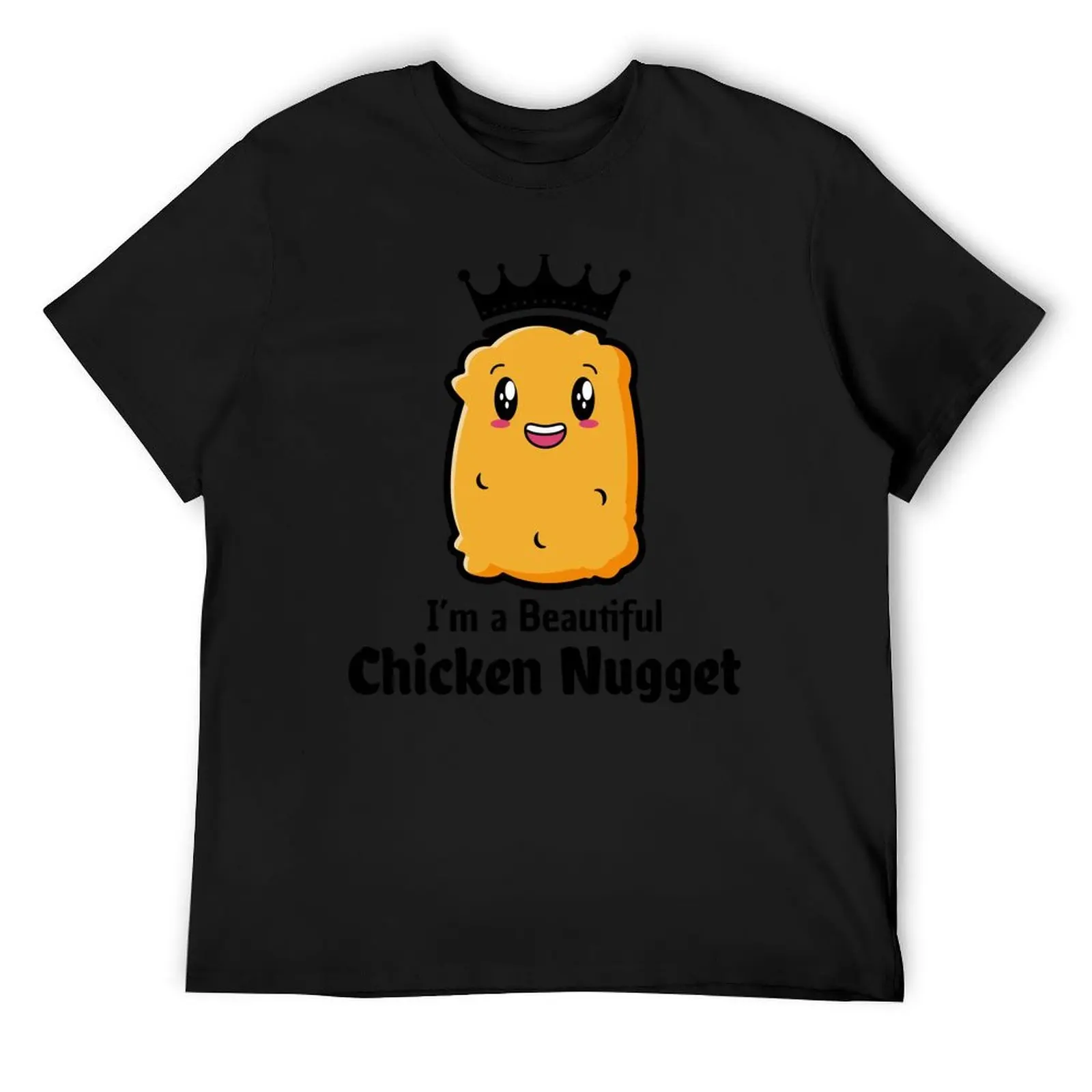 

Chicken Nuggets Fast Food Funny Saying T-Shirt plus size tops oversized summer top oversize t-shirts man men clothes