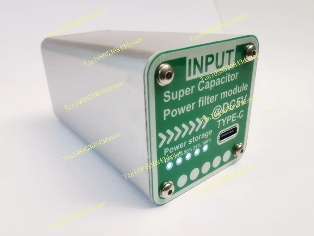 DC 5V Power Filter Module Supercapacitor Filtering For Raspberry Pi Power Storage Type C Input and Output